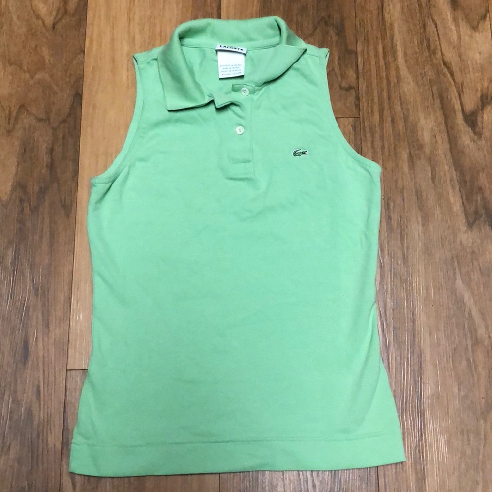 Lacoste Green Polo Tank